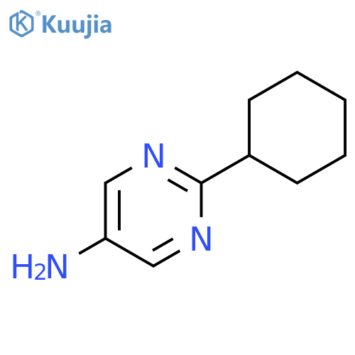 5-Amino-2-(cyclohexyl)pyrimidine structure