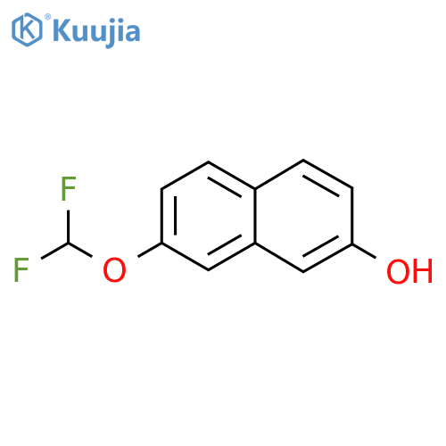 2-(Difluoromethoxy)-7-naphthol structure
