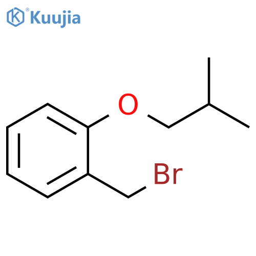 1-(bromomethyl)-2-isobutoxybenzene structure