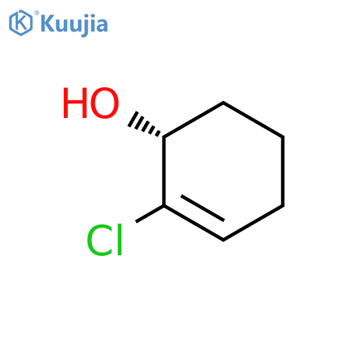 2-Cyclohexen-1-ol, 2-chloro-, (R)- structure
