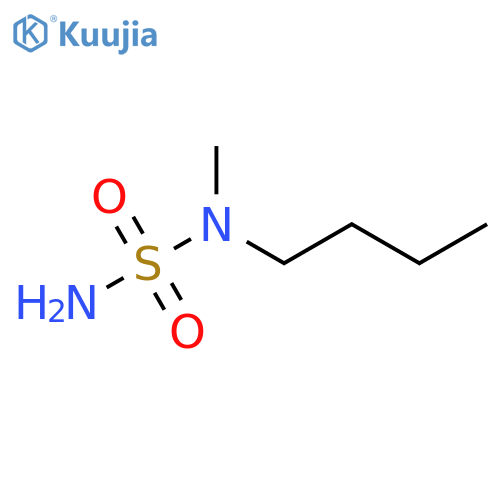 N-Butyl-N-methylsulfamide structure
