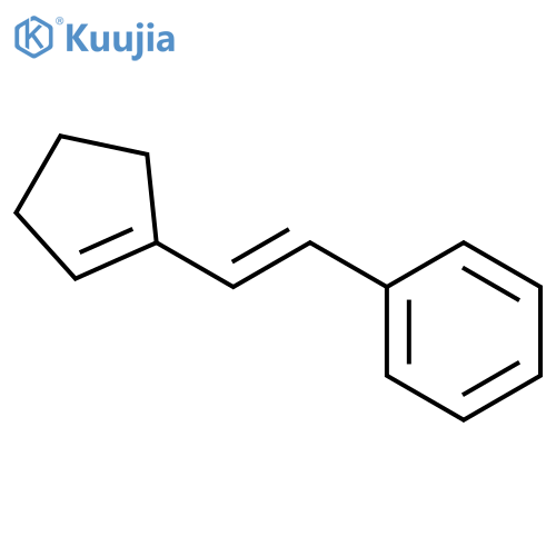 [2-(Cyclopent-1-en-1-yl)ethenyl]benzene structure