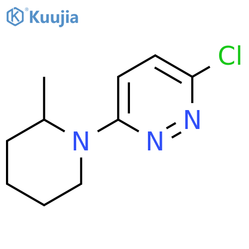 3-Chloro-6-(2-methylpiperidin-1-yl)pyridazine structure