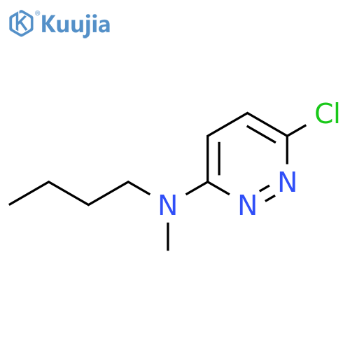 N-Butyl-6-chloro-N-methylpyridazin-3-amine structure