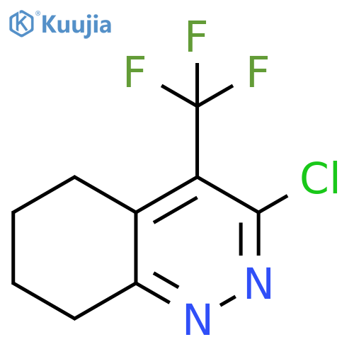 3-Chloro-4-trifluoromethyl-5,6,7,8-tetrahydro-cinnoline structure