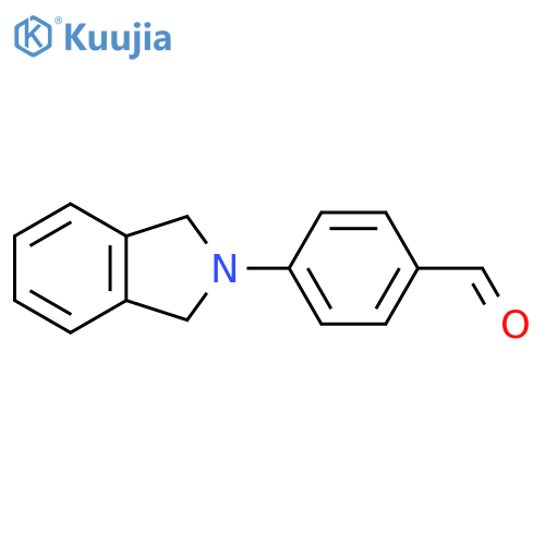 4-(1,3-Dihydro-2H-isoindol-2-yl)benzaldehyde structure