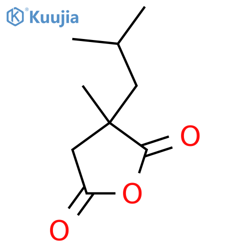 3-Methyl-3-(2-methylpropyl)oxolane-2,5-dione structure