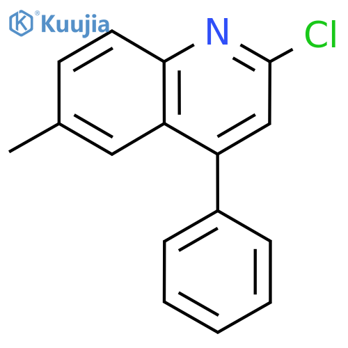 2-Chloro-6-methyl-4-phenylquinoline structure