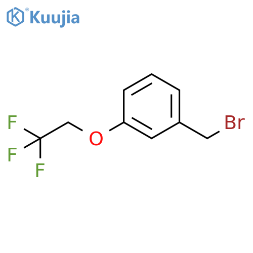 3-(Bromomethyl)phenyl 2,2,2-Trifluoroethyl Ether structure