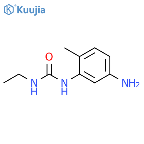 1-(5-amino-2-methylphenyl)-3-ethylurea structure