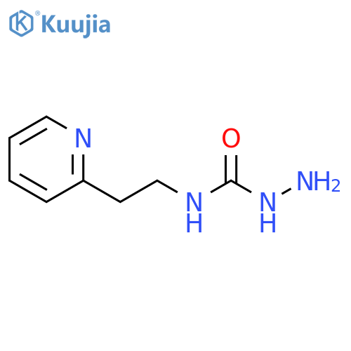 3-Amino-1-2-(pyridin-2-yl)ethylurea structure