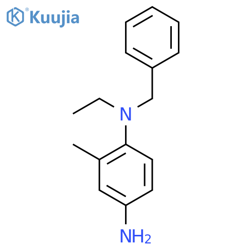 N1-Benzyl-N1-ethyl-2-methylbenzene-1,4-diamine structure
