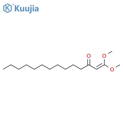 1-Tetradecen-3-one, 1,1-dimethoxy- structure