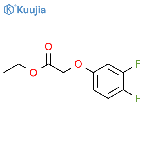 Ethyl 2-(3,4-difluoro-phenoxy)acetate structure