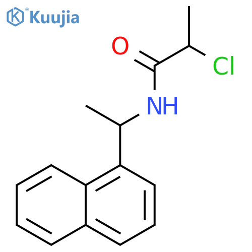 2-Chloro-N-1-(naphthalen-1-yl)ethylpropanamide structure