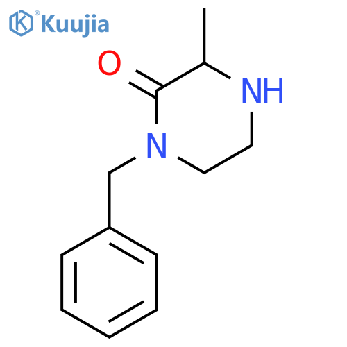 1-Benzyl-3-methylpiperazin-2-one structure