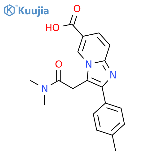 Zolpidem 6-Carboxylic Acid structure