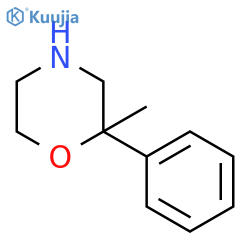 2-Methyl-2-phenylmorpholine structure
