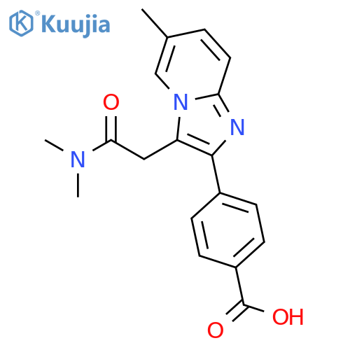 Zolpidem Phenyl-4-carboxylic Acid structure