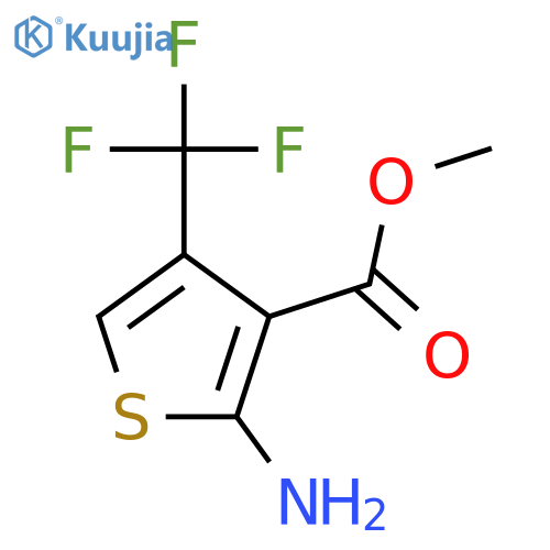 Methyl 2-Amino-4-trifluoromethylthiophene-3-carboxylate structure