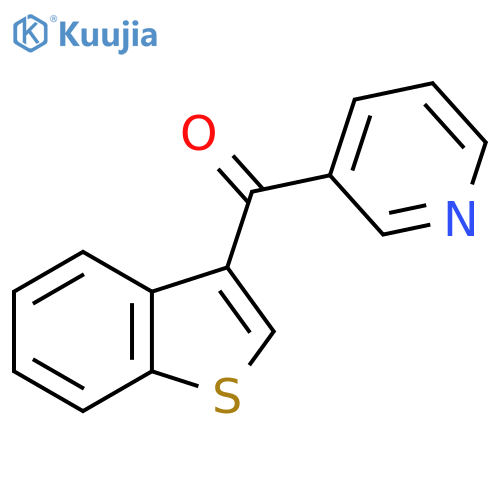 3-(1-Benzothiophene-3-carbonyl)pyridine structure