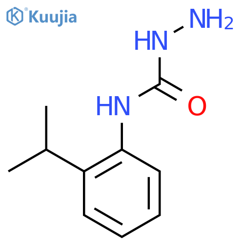 N-(2-Isopropylphenyl)hydrazine carboxamide structure