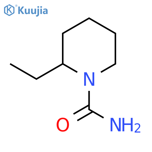 2-Ethylpiperidine-1-carboxamide structure