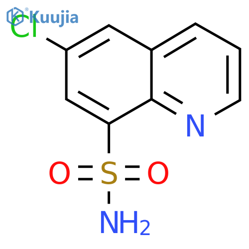 6-chloroquinoline-8-sulfonamide structure