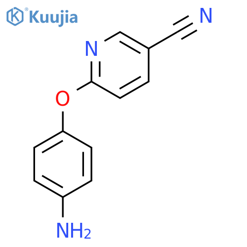 6-(4-Aminophenoxy)pyridine-3-carbonitrile structure