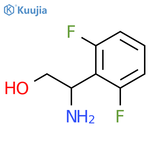2-amino-2-(2,6-difluorophenyl)ethan-1-ol structure