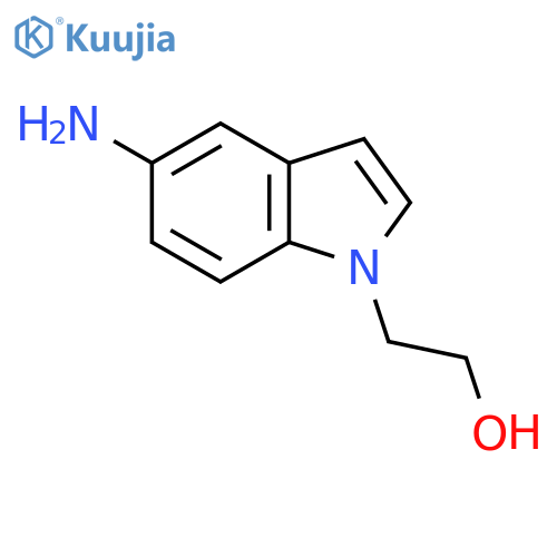 2-(5-Amino-1H-indol-1-yl)ethan-1-ol structure
