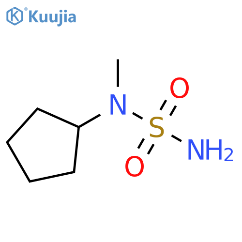 N-Cyclopentyl-N-methylaminosulfonamide structure