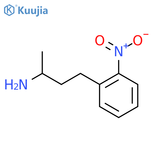 4-(2-nitrophenyl)butan-2-amine structure