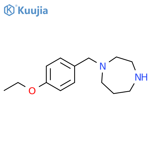 1-(4-ethoxyphenyl)methyl-1,4-diazepane structure