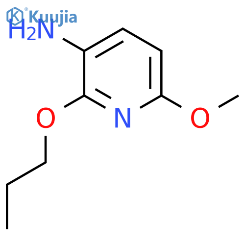 6-methoxy-2-propoxypyridin-3-amine structure