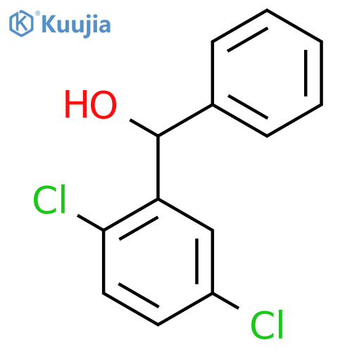 (2,5-Dichlorophenyl)(phenyl)methanol structure