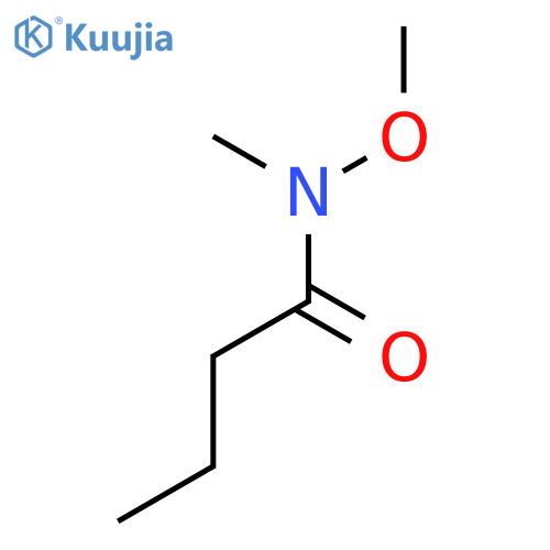 N-Methoxy-N-methylbutanamide structure