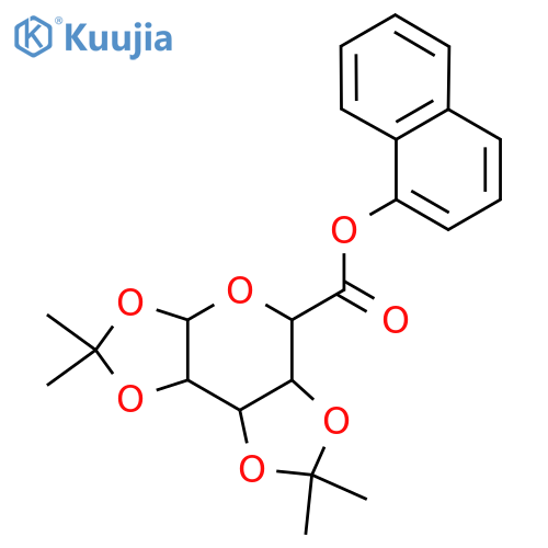 naphthalen-1-yl 4,4,11,11-tetramethyl-3,5,7,10,12-pentaoxatricyclo7.3.0.0^{2,6}dodecane-8-carboxylate structure