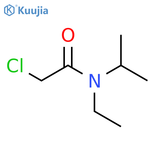 Acetamide, 2-chloro-N-ethyl-N-(1-methylethyl)- structure