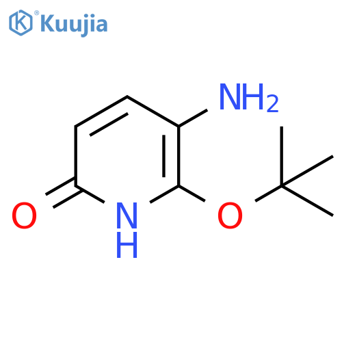 5-amino-6-(tert-butoxy)pyridin-2-ol structure
