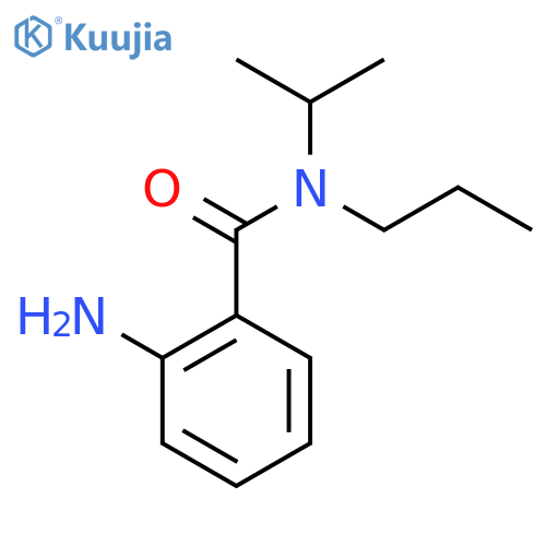 2-Amino-N-(propan-2-yl)-N-propylbenzamide structure