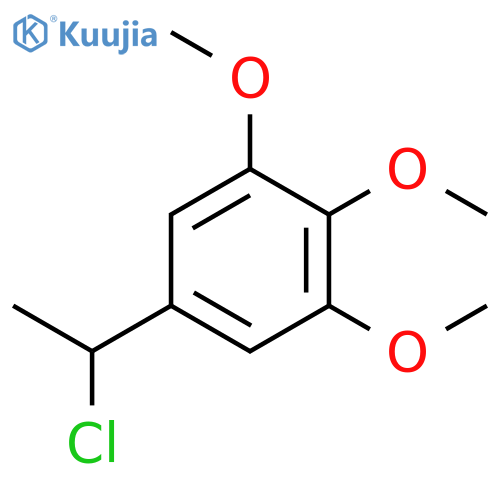 5-(1-Chloroethyl)-1,2,3-trimethoxybenzene structure