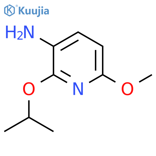 6-methoxy-2-(propan-2-yloxy)pyridin-3-amine structure