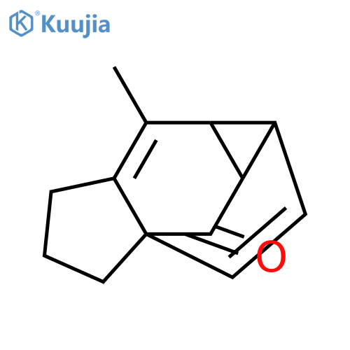 1,5a-Methano-5aH-cycloprop[f]azulen-8-one, 1,1a,3,4,5,7a-hexahydro-2-methyl- structure