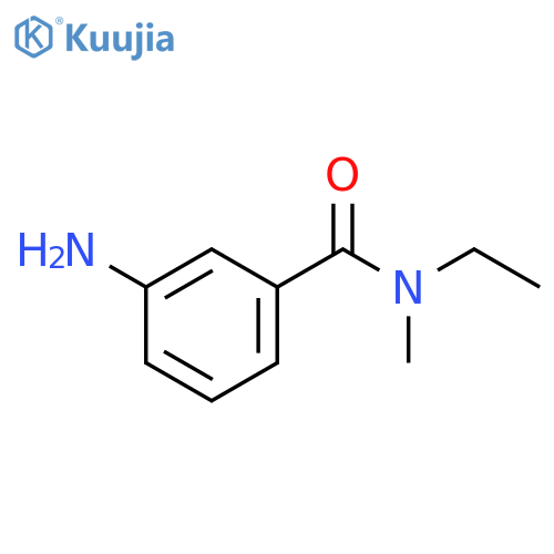 3-amino-N-ethyl-N-methylbenzamide structure