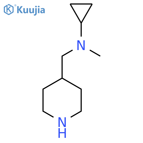 Cyclopropyl-methyl-piperidin-4-ylmethyl-amine structure