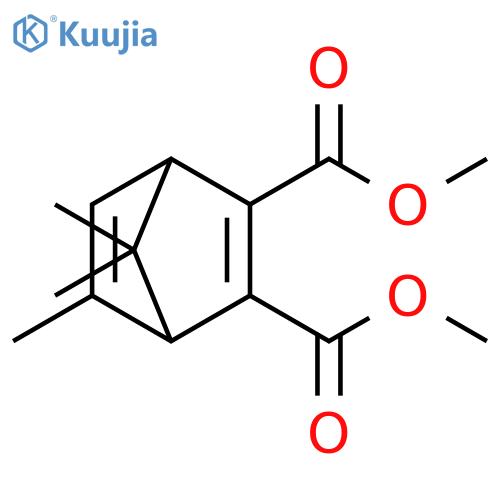 Bicyclo[2.2.1]hepta-2,5-diene-2,3-dicarboxylic acid, 5,7,7-trimethyl-,dimethyl ester structure