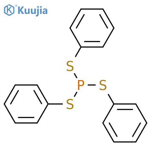 Phosphorotrithiousacid, triphenyl ester structure