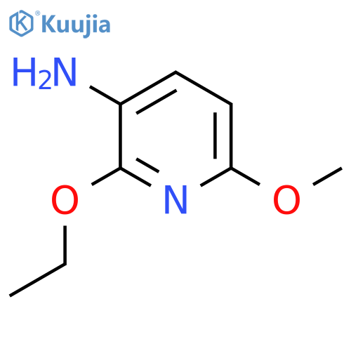 2-ethoxy-6-methoxypyridin-3-amine structure