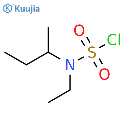N-(Butan-2-YL)-N-ethylsulfamoyl chloride structure